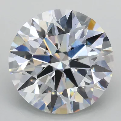 3.02ct E VS1 Rare Carat Ideal Cut Round Lab Grown Diamond