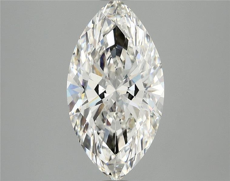 3.04ct G VS2 Rare Carat Ideal Cut Marquise Lab Grown Diamond