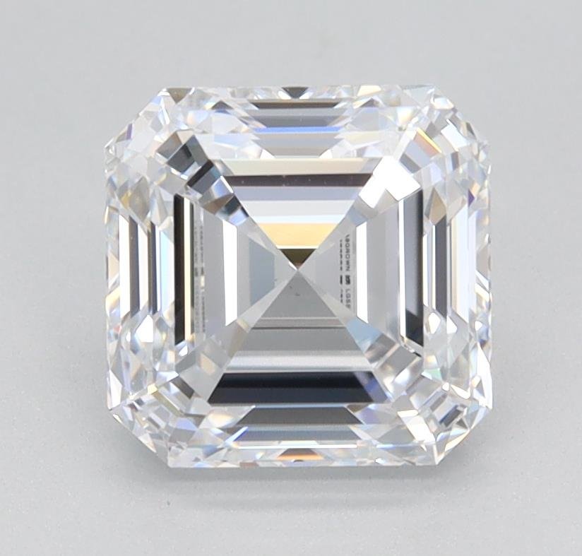 1.53ct D VS1 Rare Carat Ideal Cut Asscher Lab Grown Diamond