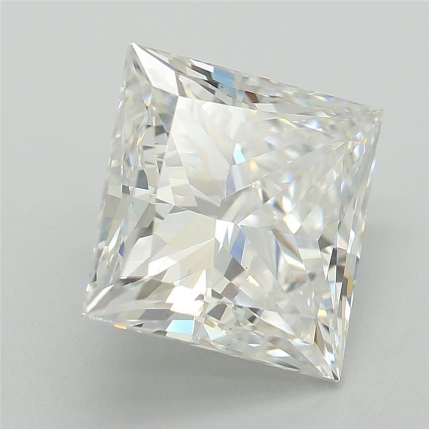3.03ct E VS1 Rare Carat Ideal Cut Princess Lab Grown Diamond