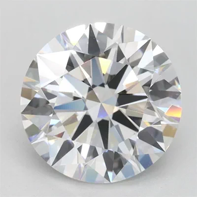 2.09ct D FL Rare Carat Ideal Cut Round Lab Grown Diamond