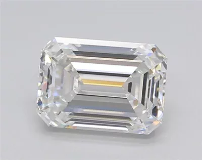 2.02ct E VS2 Rare Carat Ideal Cut Emerald Lab Grown Diamond