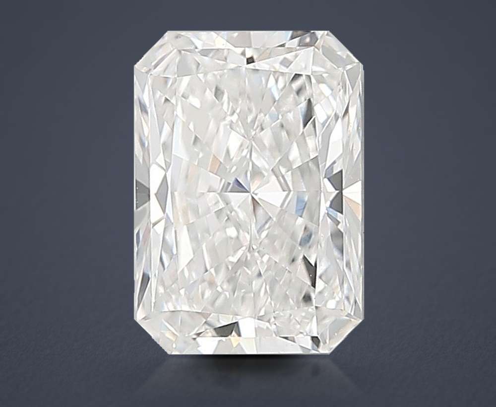 5.06ct E VVS2 Rare Carat Ideal Cut Radiant Lab Grown Diamond