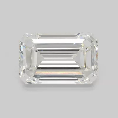 18.10ct F VVS2 Very Good Cut Emerald Lab Grown Diamond