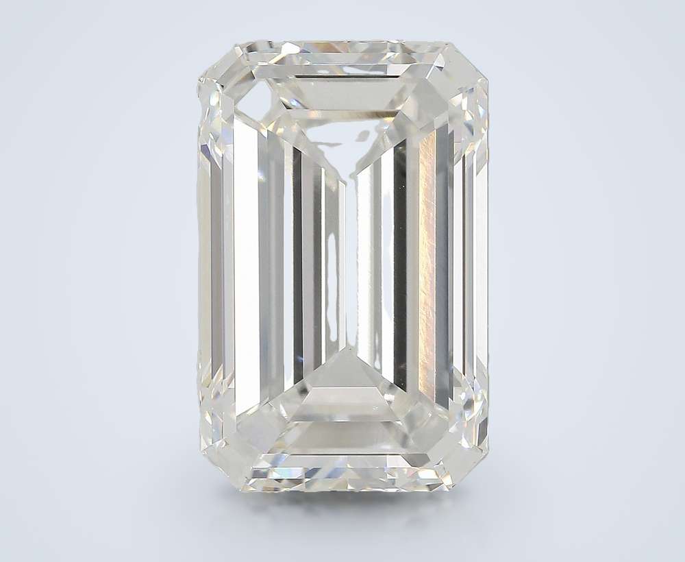 18.10ct F VVS2 Very Good Cut Emerald Lab Grown Diamond