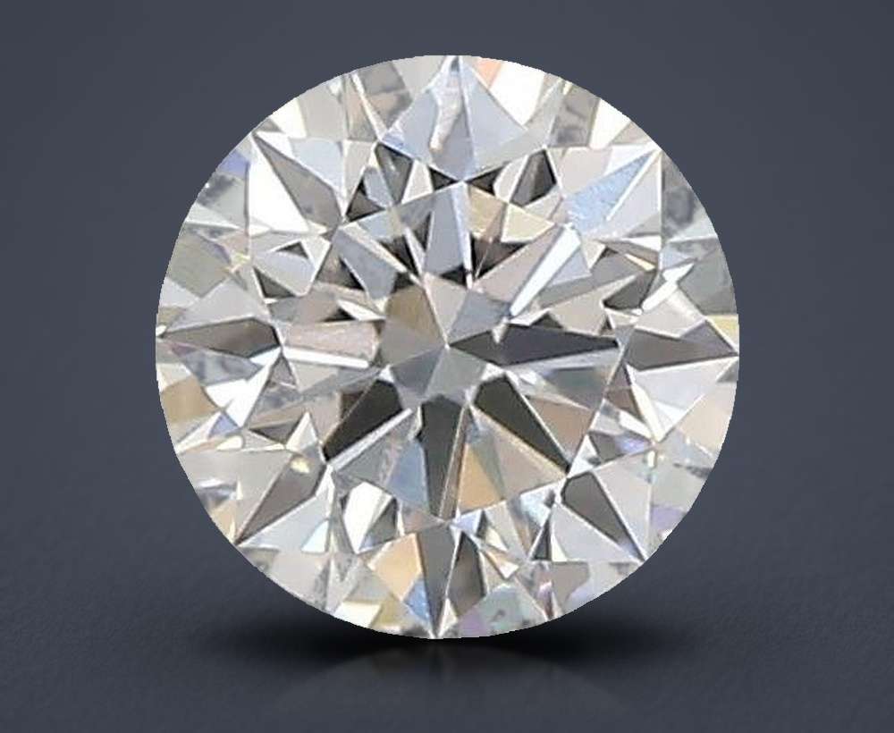 0.57ct D VVS1 Rare Carat Ideal Cut Round Lab Grown Diamond
