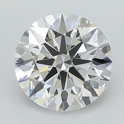 1.59ct D VVS1 Rare Carat Ideal Cut Round Lab Grown Diamond