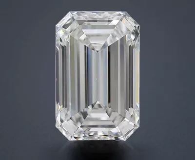 7.03ct G VS2 Rare Carat Ideal Cut Emerald Diamond