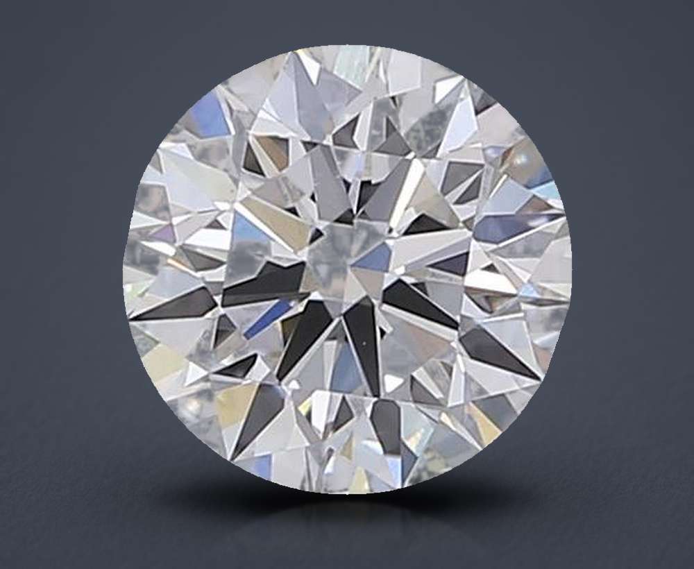 1.52ct F VVS2 Rare Carat Ideal Cut Round Lab Grown Diamond