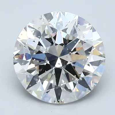 2.00ct H SI1 Rare Carat Ideal Cut Round Diamond