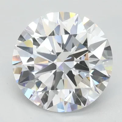 2.07ct D IF Rare Carat Ideal Cut Round Lab Grown Diamond