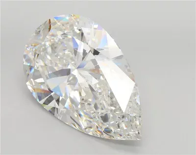 21.10ct F VS1 Rare Carat Ideal Cut Pear Lab Grown Diamond