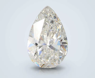 21.10ct F VS1 Rare Carat Ideal Cut Pear Lab Grown Diamond