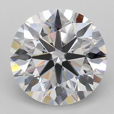 2.77ct F VVS2 Rare Carat Ideal Cut Round Lab Grown Diamond