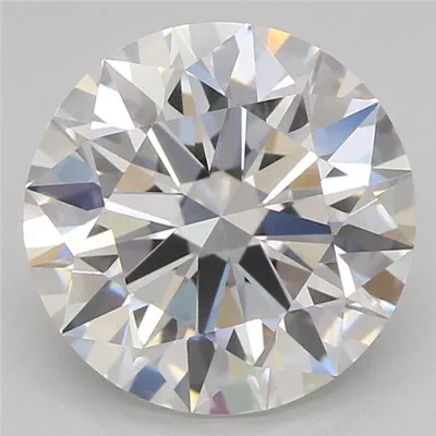 2.06ct D VS1 Rare Carat Ideal Cut Round Lab Grown Diamond