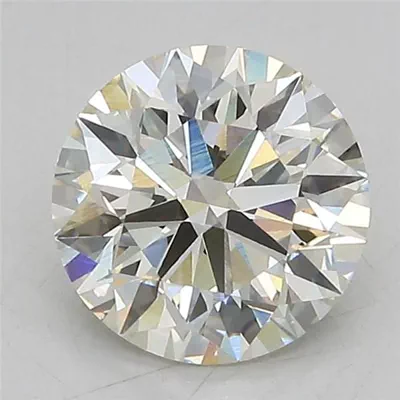 2.13ct J VVS2 Excellent Cut Round Lab Grown Diamond