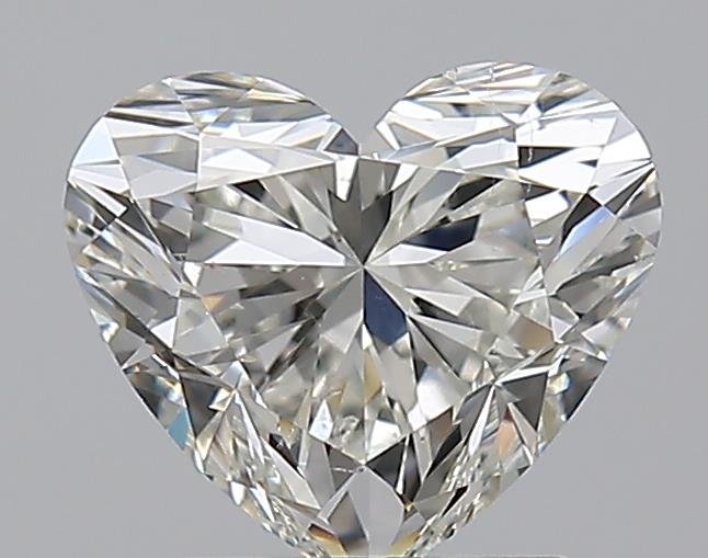1.71ct J SI1 Rare Carat Ideal Cut Heart Diamond