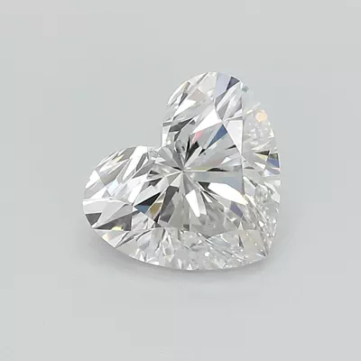 2.67ct E VVS2 Rare Carat Ideal Cut Heart Lab Grown Diamond