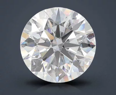 3.48ct D FL Rare Carat Ideal Cut Round Lab Grown Diamond
