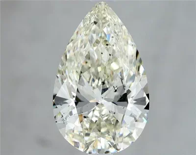 1.56ct K SI1 Rare Carat Ideal Cut Pear Diamond