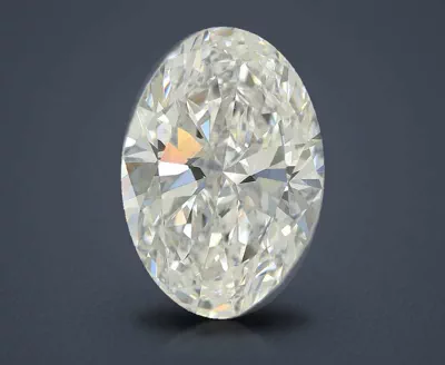 6.09ct E VS1 Rare Carat Ideal Cut Oval Lab Grown Diamond