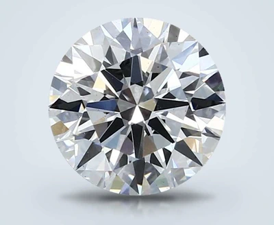 2.01ct E VS2 Rare Carat Ideal Cut Round Lab Grown Diamond