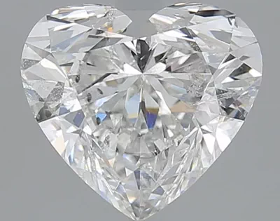 3.01ct H SI2 Excellent Cut Heart Diamond