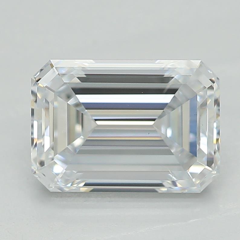 1.02ct F VS1 Rare Carat Ideal Cut Emerald Lab Grown Diamond