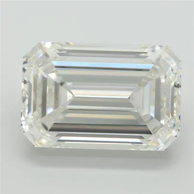 10.14ct G VVS2 Very Good Cut Emerald Lab Grown Diamond