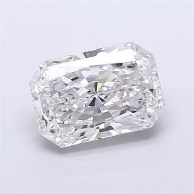 2.57ct D VS1 Rare Carat Ideal Cut Radiant Lab Grown Diamond