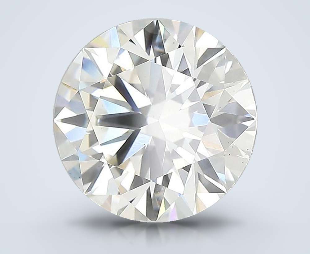 2.26ct H VS2 Rare Carat Ideal Cut Round Lab Grown Diamond