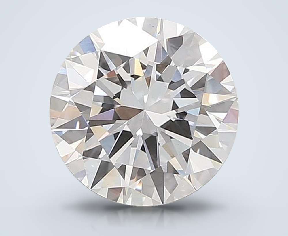 4.45ct E VS1 Excellent Cut Round Lab Grown Diamond