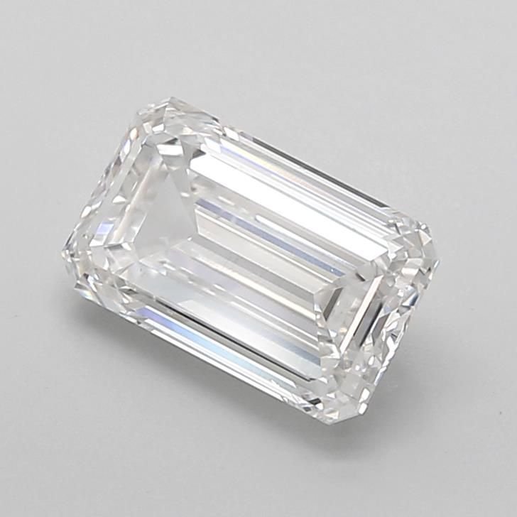 2.49ct D VS1 Excellent Cut Emerald Lab Grown Diamond