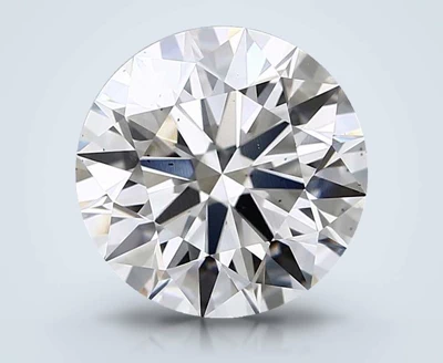 4.54ct G SI1 Rare Carat Ideal Cut Round Lab Grown Diamond