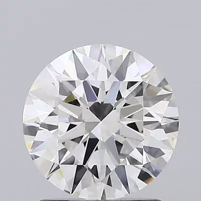 1.53ct H VS2 Rare Carat Ideal Cut Round Lab Grown Diamond