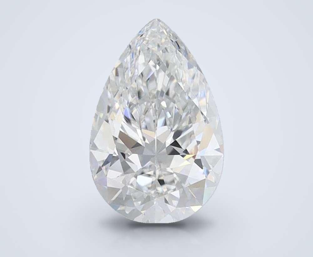 1.03ct E IF Rare Carat Ideal Cut Pear Lab Grown Diamond