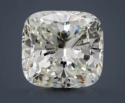 4.13ct J SI1 Very Good Cut Cushion Diamond
