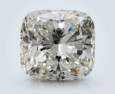 4.13ct J SI1 Very Good Cut Cushion Diamond