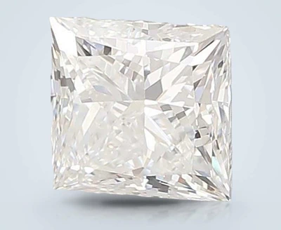 1.53ct D VVS2 Rare Carat Ideal Cut Princess Lab Grown Diamond
