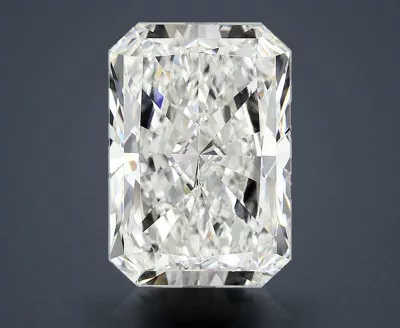 10.91ct F VVS2 Rare Carat Ideal Cut Radiant Lab Grown Diamond