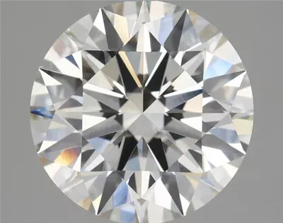 3.09ct I VS1 Rare Carat Ideal Cut Round Lab Grown Diamond