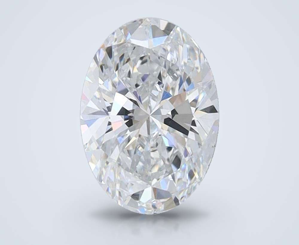 1.02ct D VVS2 Rare Carat Ideal Cut Oval Lab Grown Diamond