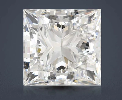 11.02ct E VS2 Rare Carat Ideal Cut Princess Lab Grown Diamond