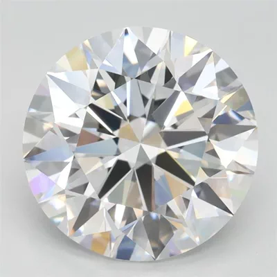 3.02ct D FL Rare Carat Ideal Cut Round Lab Grown Diamond