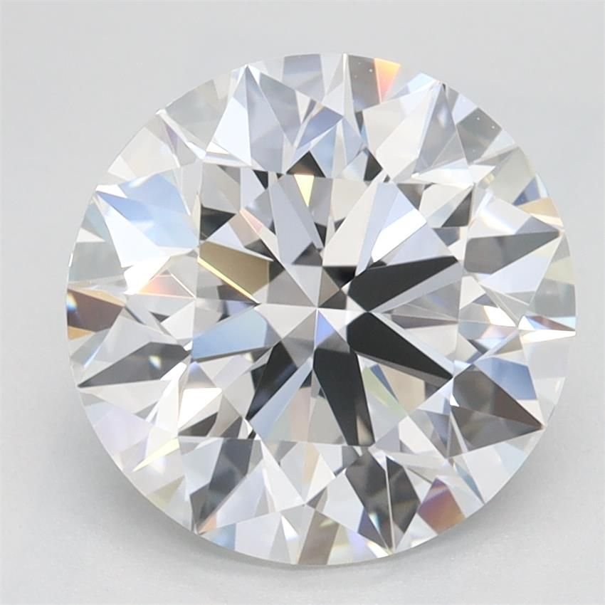 2.77ct D VVS1 Rare Carat Ideal Cut Round Lab Grown Diamond