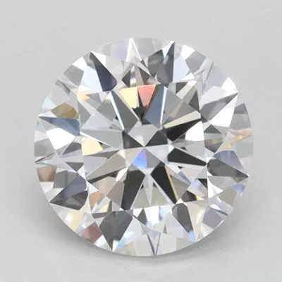 1.28ct D VVS1 Rare Carat Ideal Cut Round Lab Grown Diamond