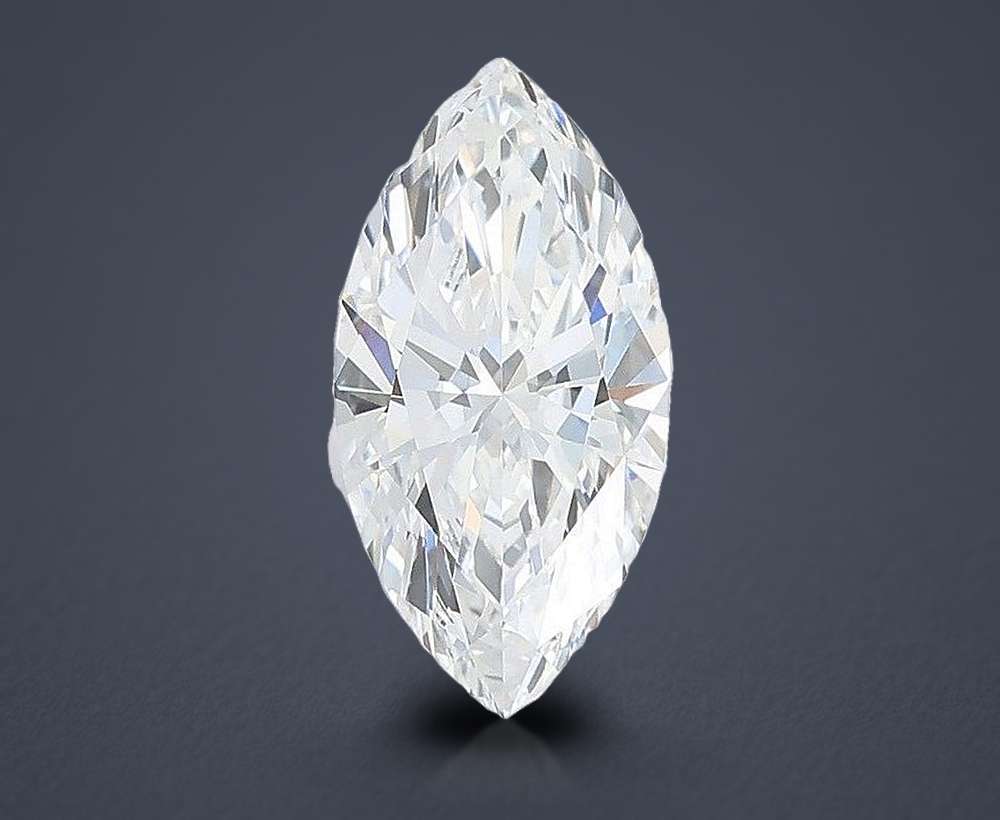 1.54ct E VVS2 Rare Carat Ideal Cut Marquise Lab Grown Diamond