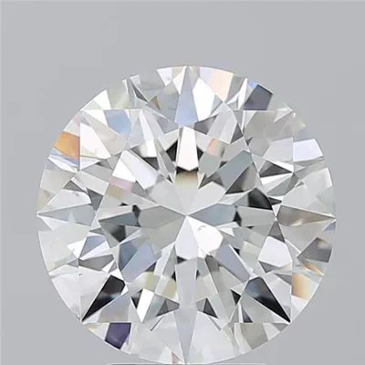 5.05ct I VS2 Rare Carat Ideal Cut Round Diamond