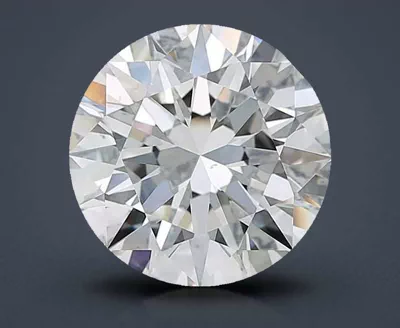 5.05ct I VS2 Rare Carat Ideal Cut Round Diamond