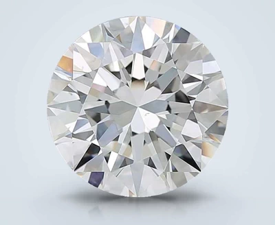 5.05ct I VS2 Rare Carat Ideal Cut Round Diamond